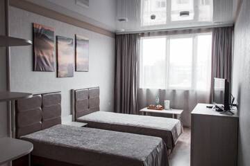 Фото номера Двухместный номер с 2 отдельными кроватями Отель Elite Hotel г. Бельцы 2